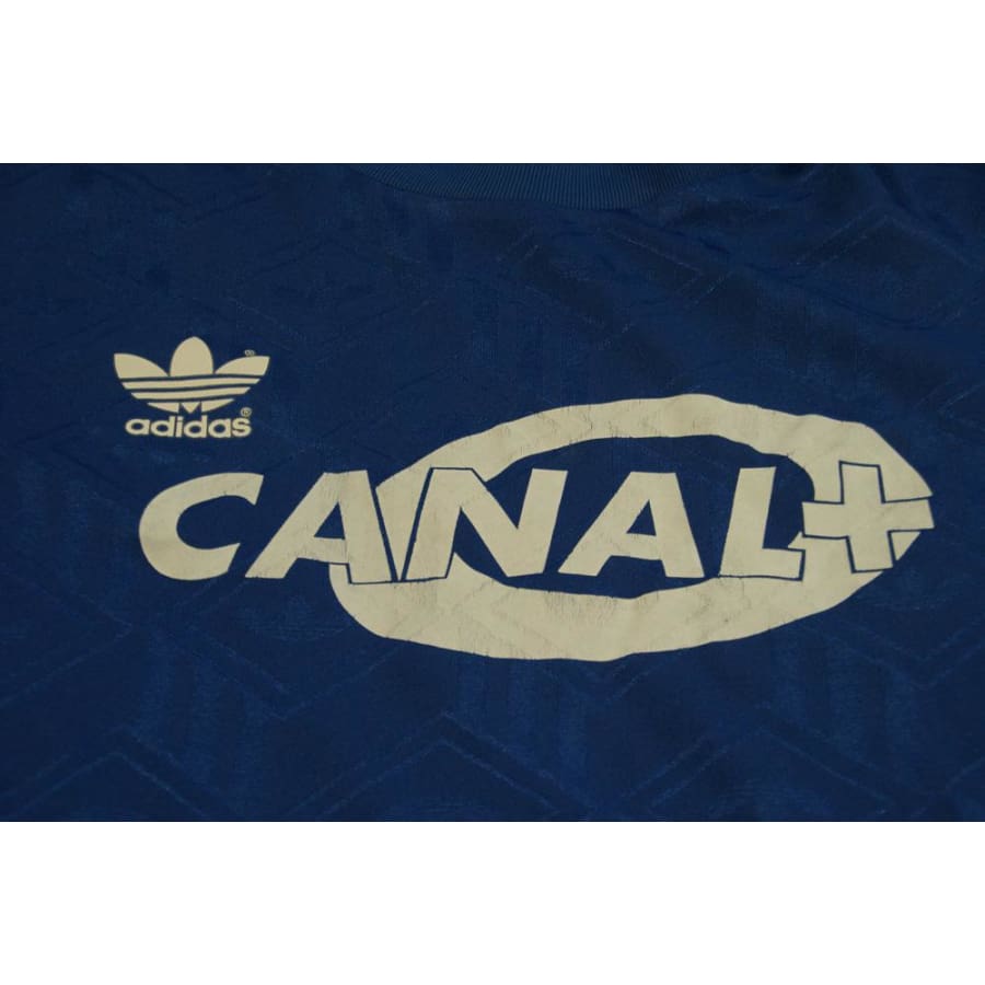 Maillot adidas rétro Canal+ #7 années 1990 - Adidas - Autres championnats