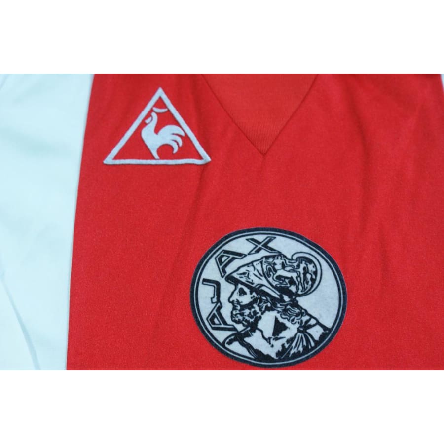 Maillot Ajax Amsterdam vintage domicile enfant années 1980 - Le coq sportif - Ajax Amsterdam