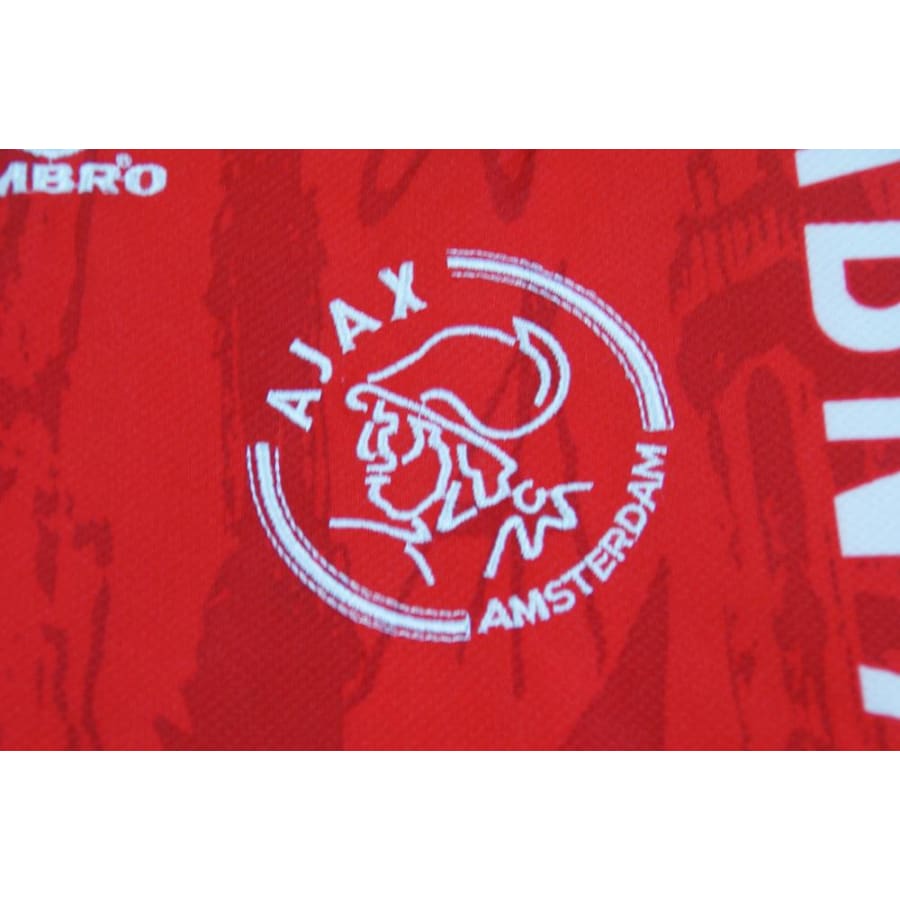 Maillot Ajax Amsterdam vintage domicile N°10 LITMANEN 1996-1997 - Umbro - Ajax Amsterdam