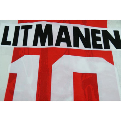 Maillot Ajax Amsterdam vintage domicile N°10 LITMANEN 1996-1997 - Umbro - Ajax Amsterdam