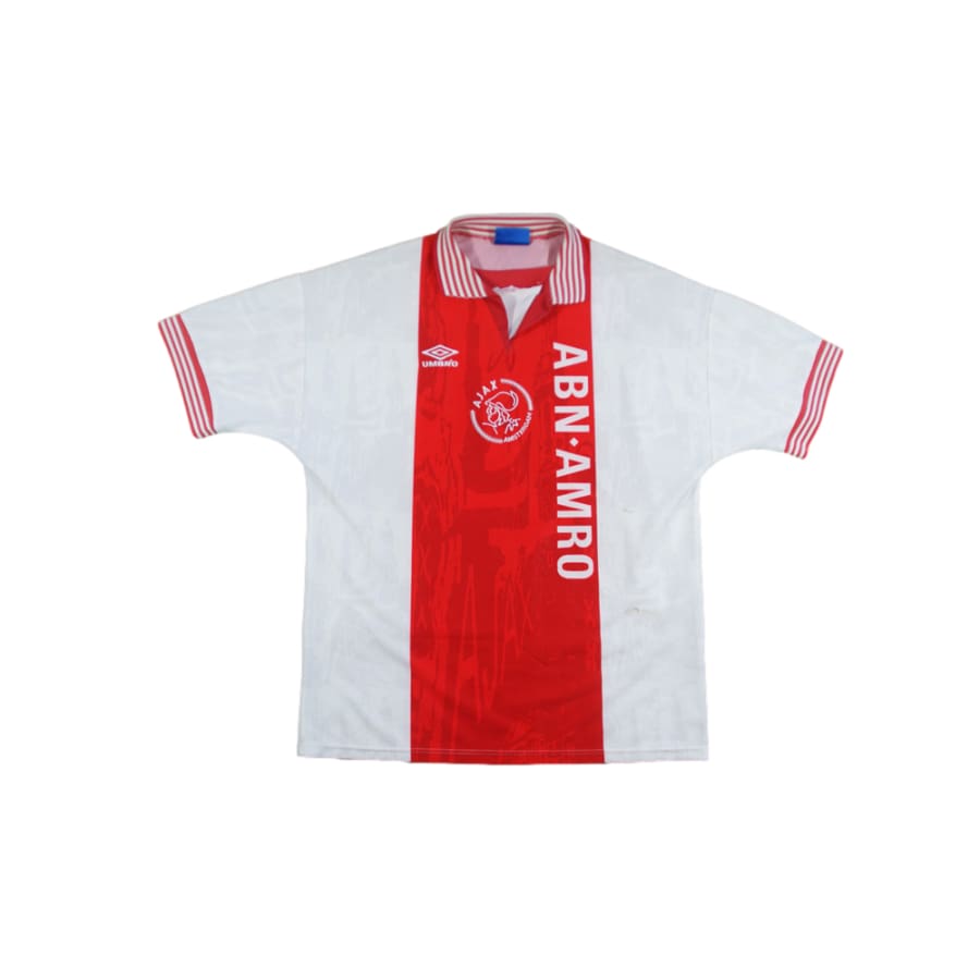 Maillot Ajax Amsterdam vintage domicile N°10 LITMANEN 1996-1997 - Umbro - Ajax Amsterdam