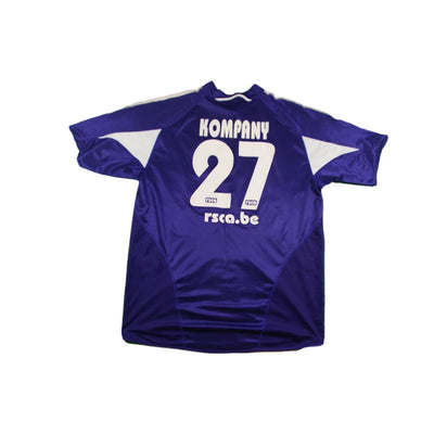 Maillot Anderlecht vintage domicile #27 KOMPANY 2004-2005 - Adidas - RSC Anderlecht