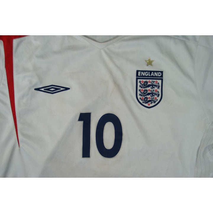Maillot Umbro Owen Angleterre Away 2006-2008 - Homme Taille M - État Abîmé