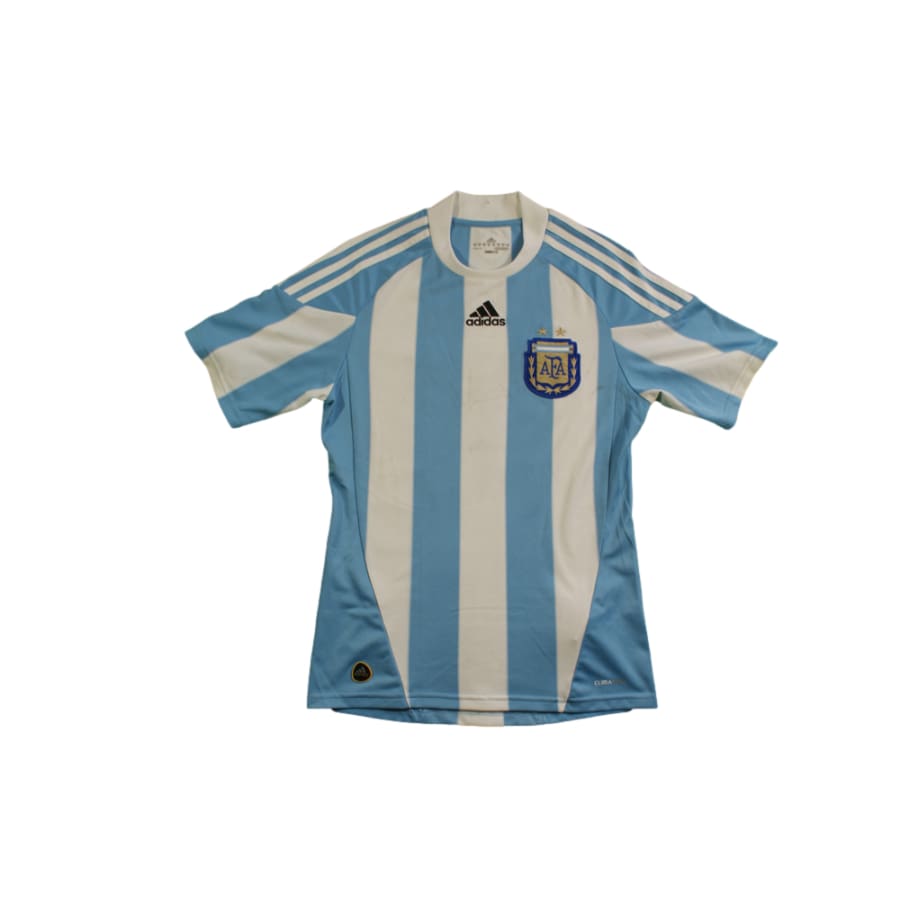 Maillot Argentine rétro domicile enfant N°10 MESSI 2010-2011 - Adidas - Argentine