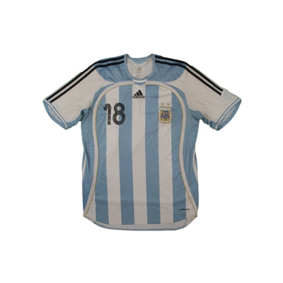 Maillot Argentine vintage domicile #MESSI 2006-2007 - Adidas - Argentine