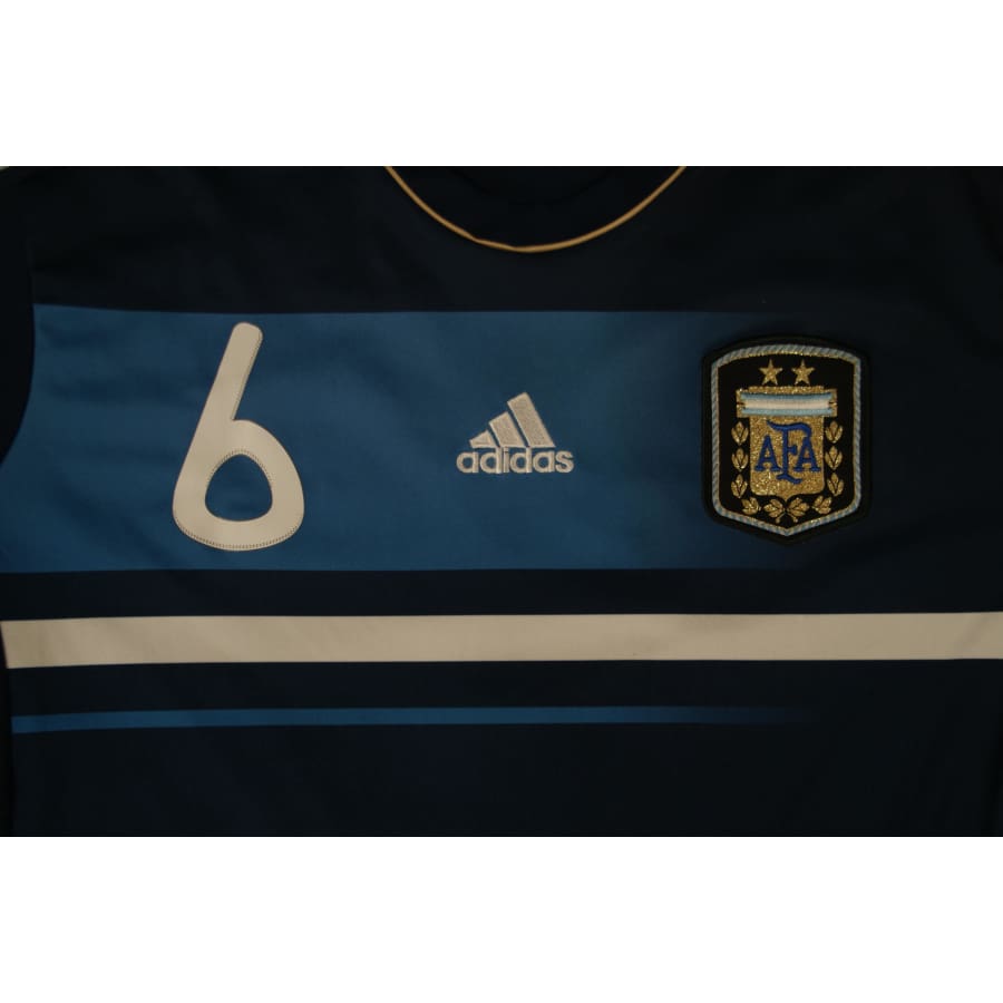 Maillot Argentine vintage extérieur #6 Heinze 2010-2011 - Adidas - Argentine