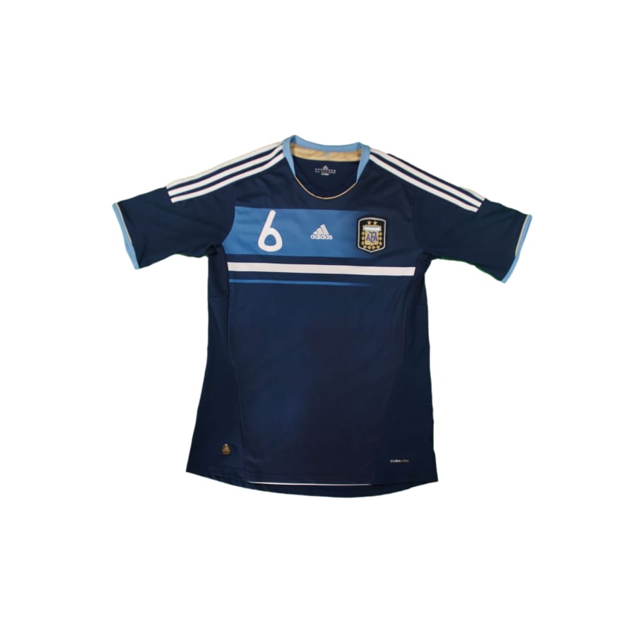 Maillot France Enfant – Adidas – Bleu – Vintage Années 90 – Taille 6-8 Ans