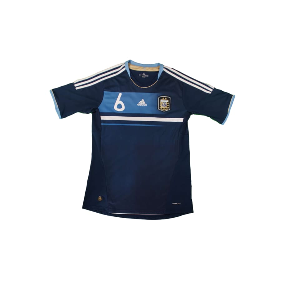 Maillot Argentine vintage extérieur #6 Heinze 2010-2011 - Adidas - Argentine