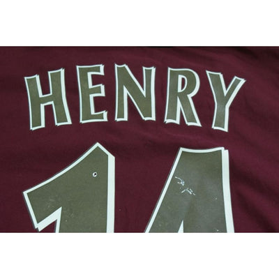 Maillot Arsenal vintage domicile N°14 HENRY 2005-2006 - Nike - Arsenal