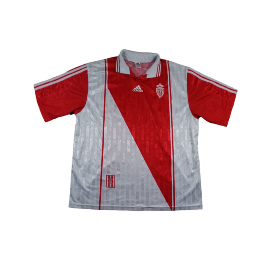 Maillot AS Monaco vintage domicile années 1990 - Adidas - AS Monaco