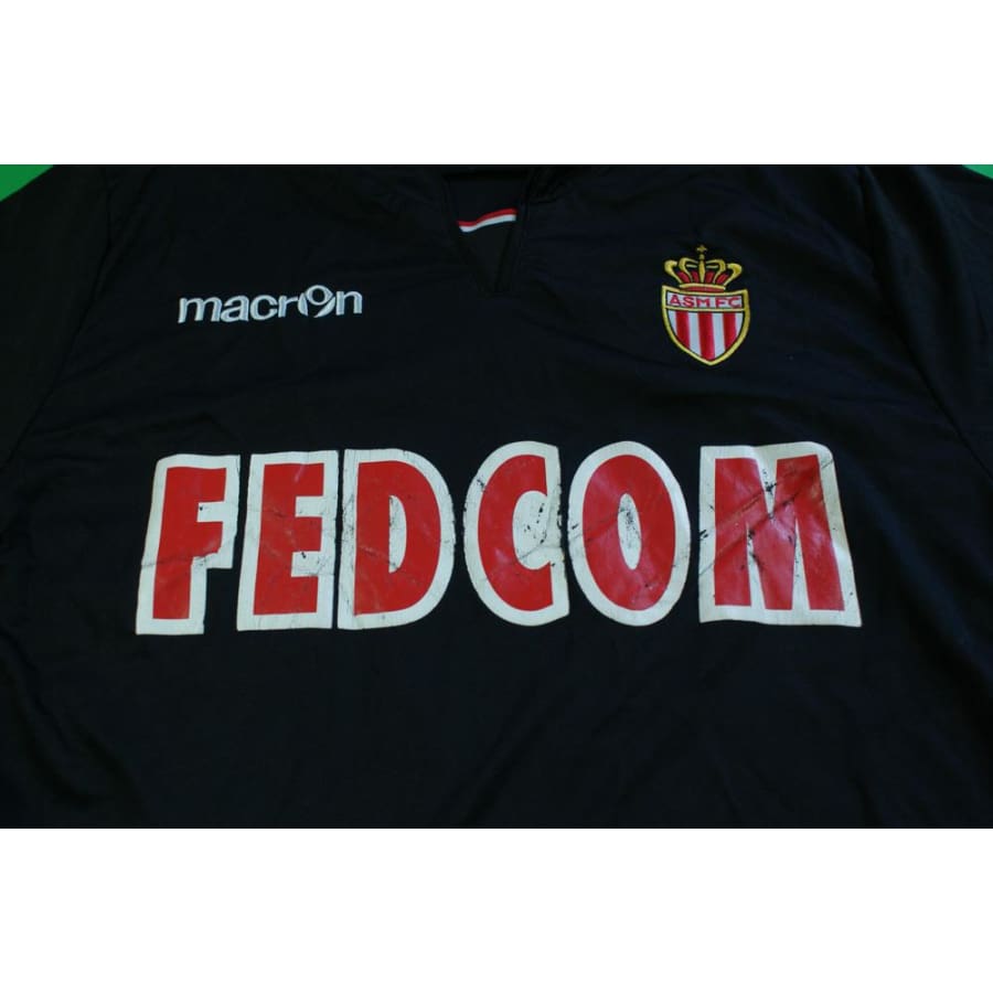 Maillot AS Monaco vintage extérieur N°8 J.MOUTINHO 2012-2013 - Macron - AS Monaco