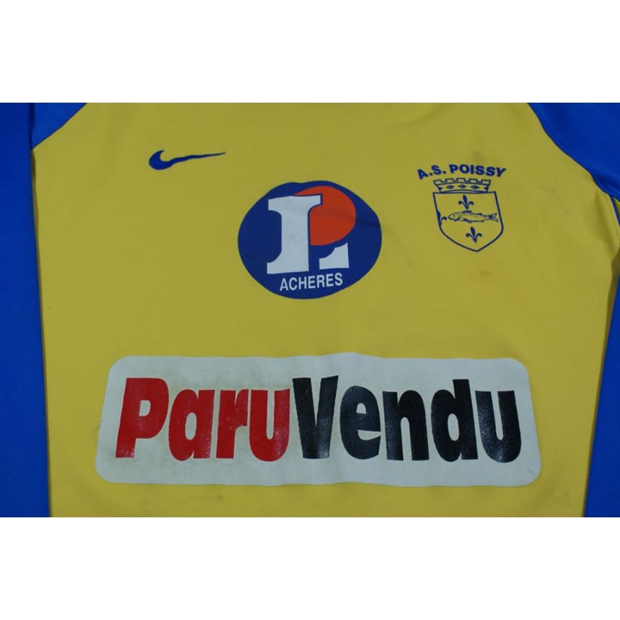 Maillot AS Poissy vintage N°11 années 2000 - Nike - Autres championnats