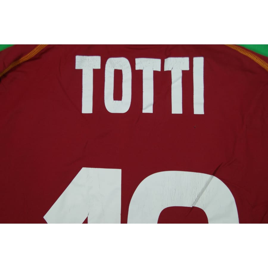 Maillot AS Roma vintage domicile #10 Totti 2008-2009 - Kappa - AS Rome