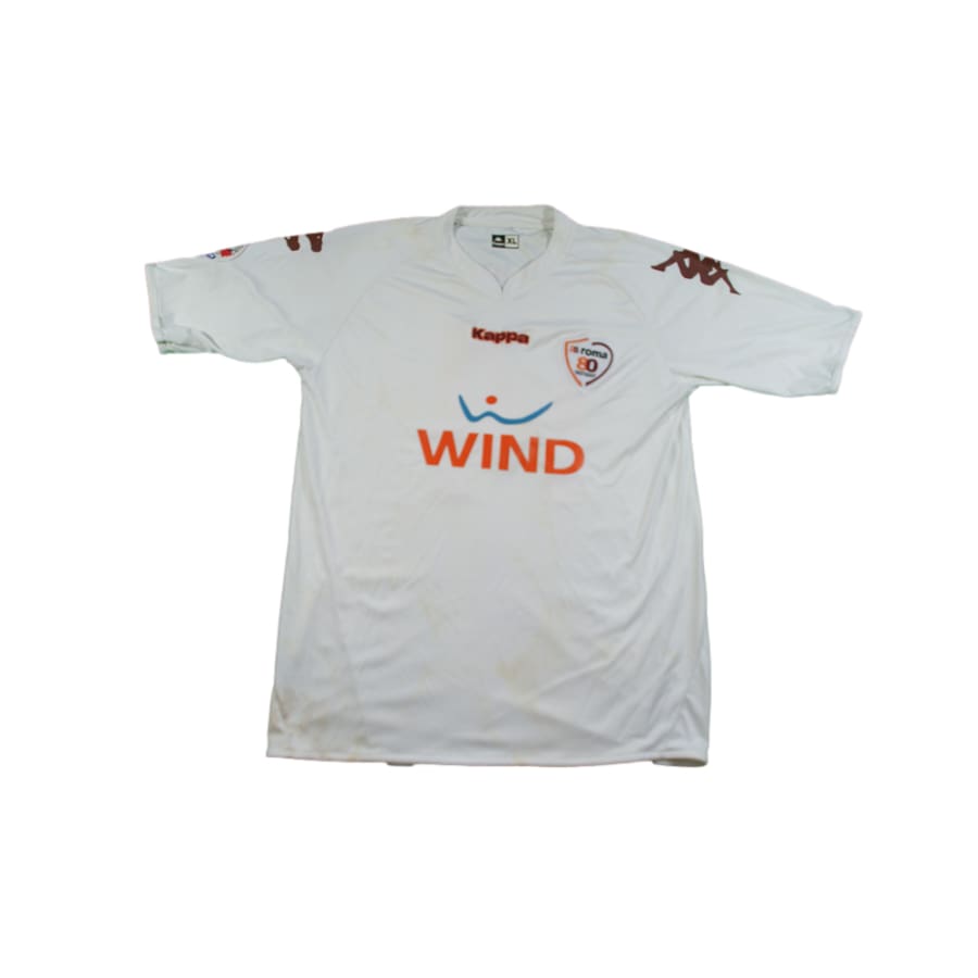 Maillot De Football AS Roma Extérieur 2007/2008 Kappa Original Taille L - Occasion En Bon état
