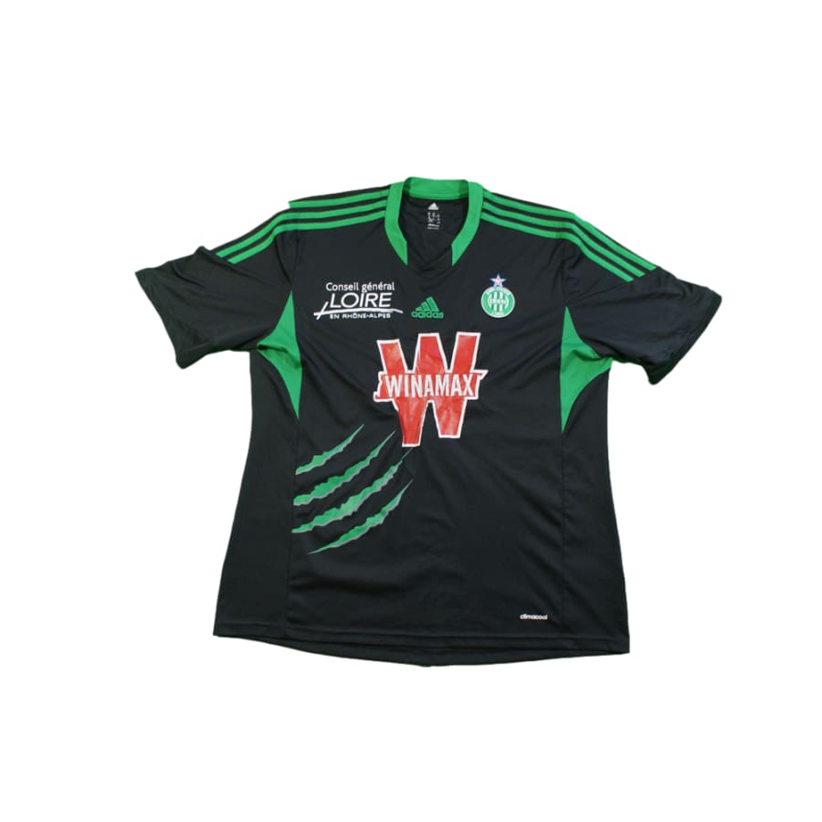 Maillot ASSE extérieur N°42 POUSSIN 2013-2014 - Adidas - AS Saint-Etienne