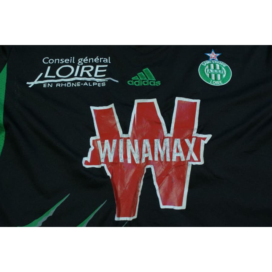 Maillot ASSE extérieur N°42 POUSSIN 2013-2014 - Adidas - AS Saint-Etienne