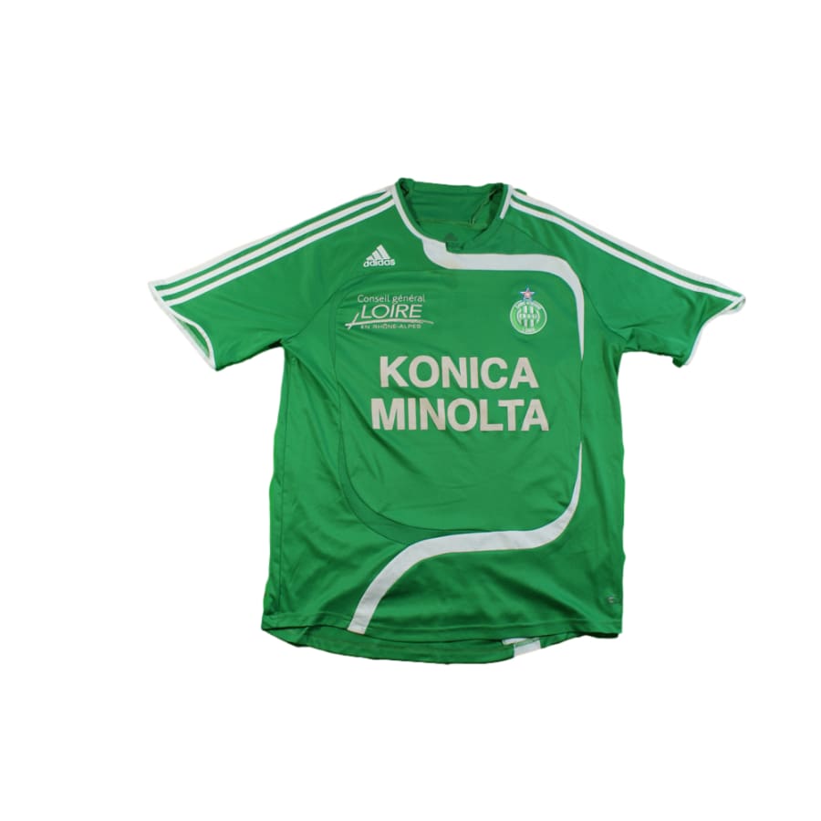 Maillot ASSE rétro domicile N°18 GOMIS 2007-2008 - Adidas - AS Saint-Etienne