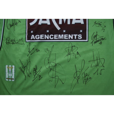 Maillot ASSE vintage domicile dédicacé 2003-2004 - Duarig - AS Saint-Etienne