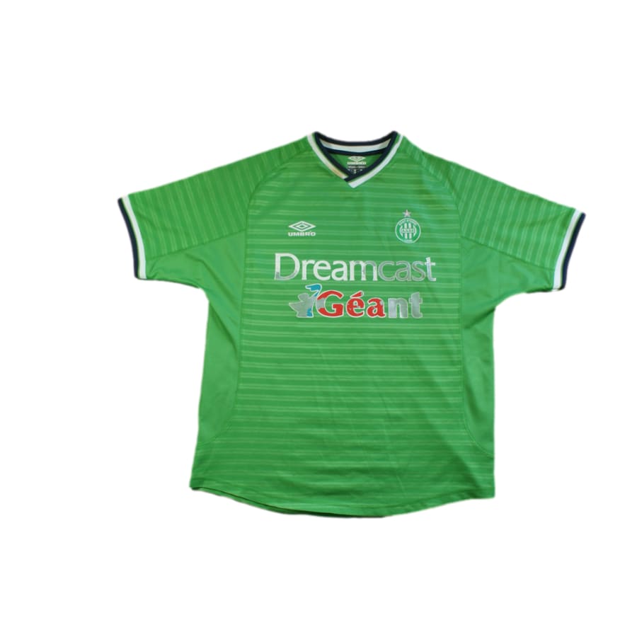 Maillot ASSE vintage domicile N°68 PIGOUL 2000-2001 - Umbro - AS Saint-Etienne