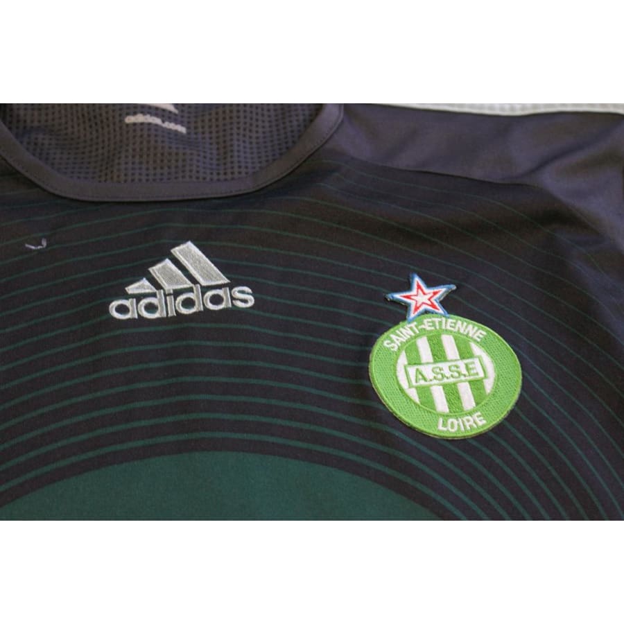 Maillot ASSE vintage entraînement années 2000 - Adidas - AS Saint-Etienne