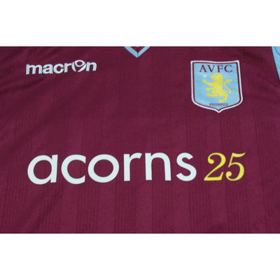 Maillot Aston Villa vintage domicile N°20 BENTEKE 2013-2014 - Macron - Aston Villa FC