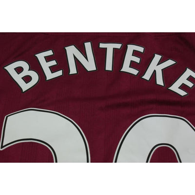 Maillot Aston Villa vintage domicile N°20 BENTEKE 2013-2014 - Macron - Aston Villa FC