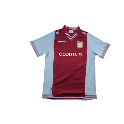 Maillot Aston Villa vintage domicile N°20 BENTEKE 2013-2014 - Macron - Aston Villa FC