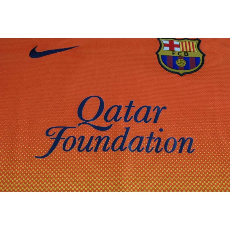 Maillot Vintage Barça Short Sleeve - Taille M - Orange - Neuf Avec Étiquettes