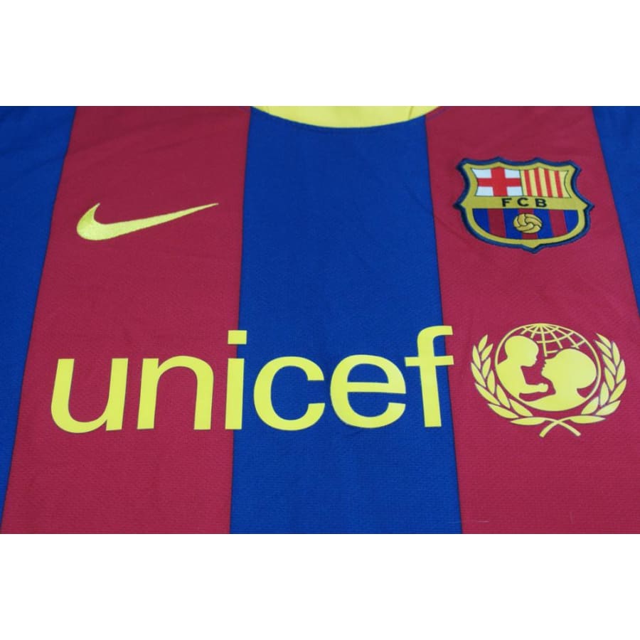 Maillot Barça rétro domicile 2010-2011 - Nike - Barcelone