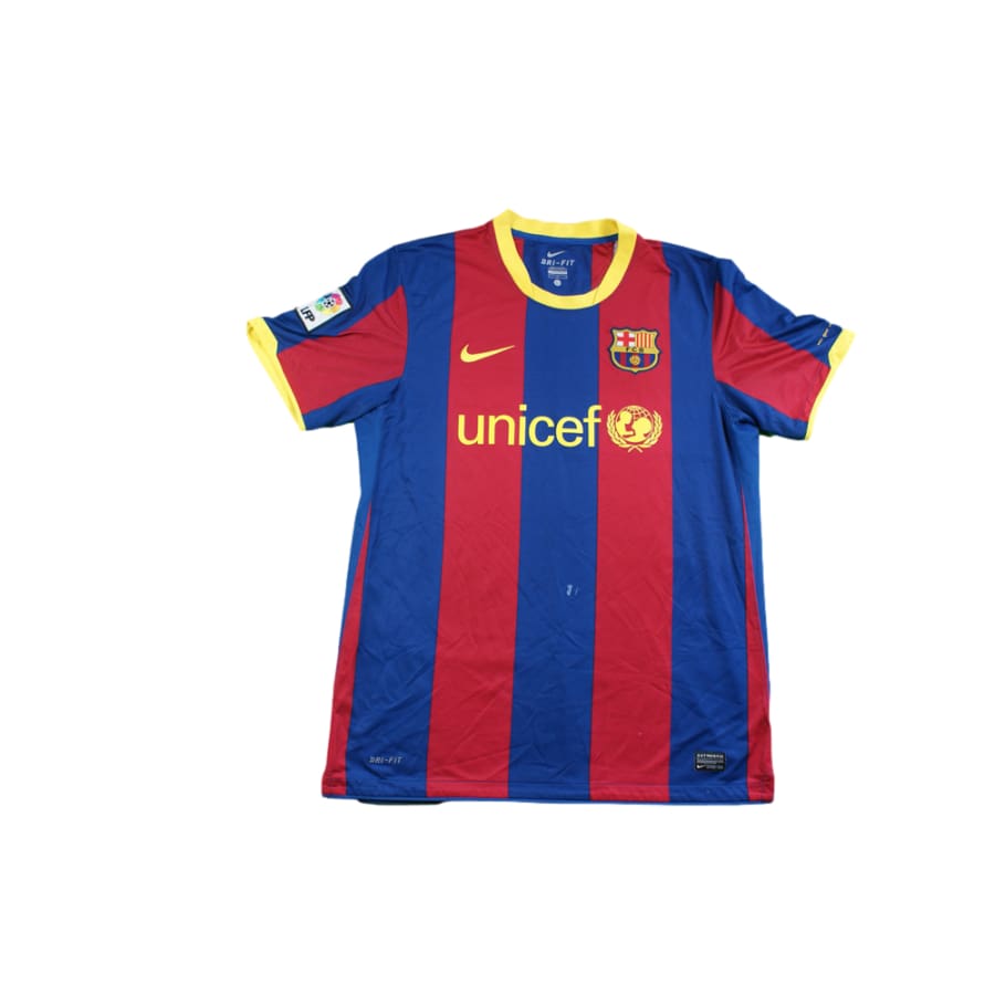 Maillot Barça rétro domicile 2010-2011 - Nike - Barcelone