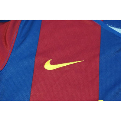 Maillot Barcelone rétro domicile 2007-2008 - Nike - Barcelone