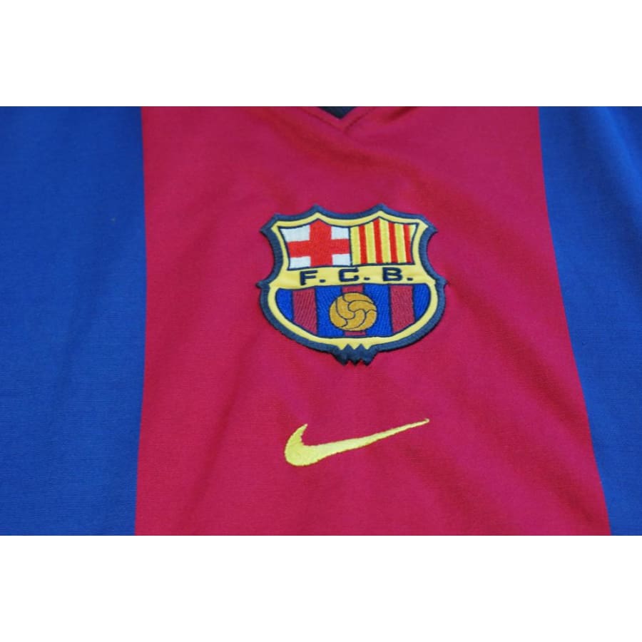 Maillot Barcelone vintage domicile 2000-2001 - Nike - Barcelone