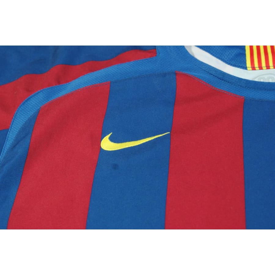 Maillot Barcelone vintage domicile 2005-2006 - Nike - Barcelone