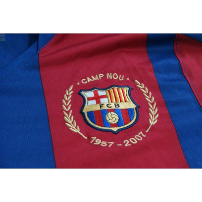 Maillot Barcelone vintage domicile N°19 MESSI 2007-2008 - Nike - Barcelone