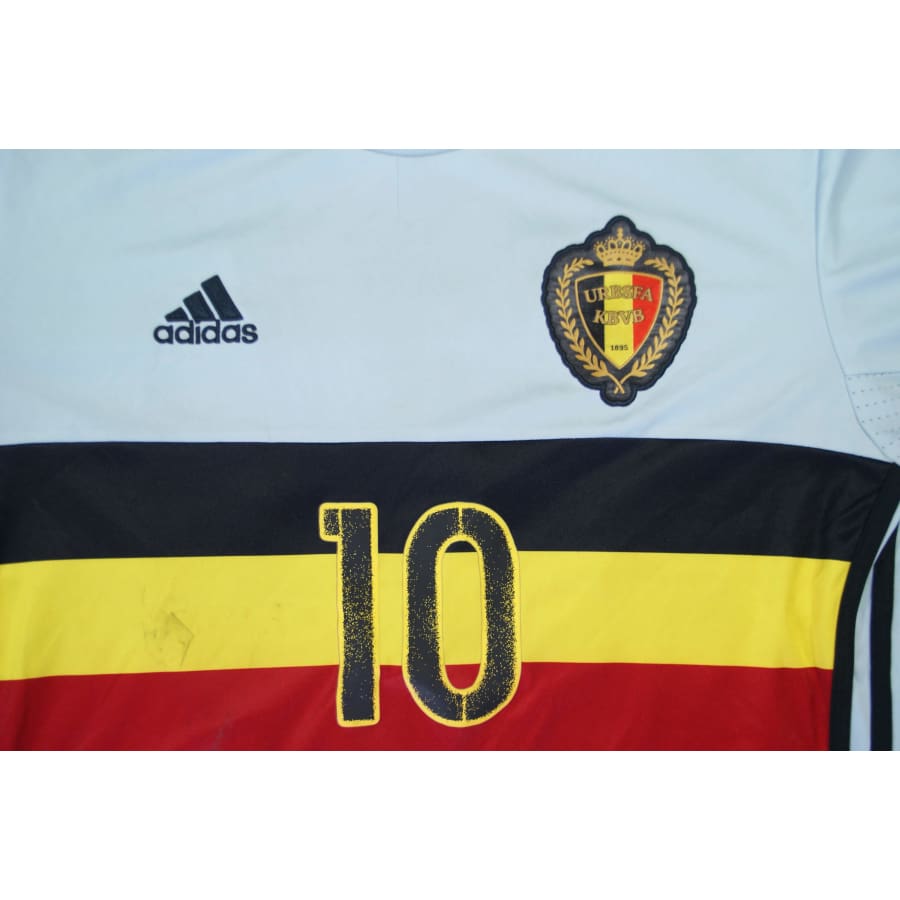 Maillot Belgique extérieur #10 Hazard 2015-2016 - Adidas - Belgique