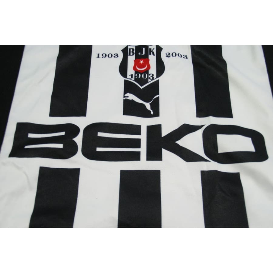 Maillot Besiktas rétro domicile #21 NOUMA 2002-2003 - Puma - Turc