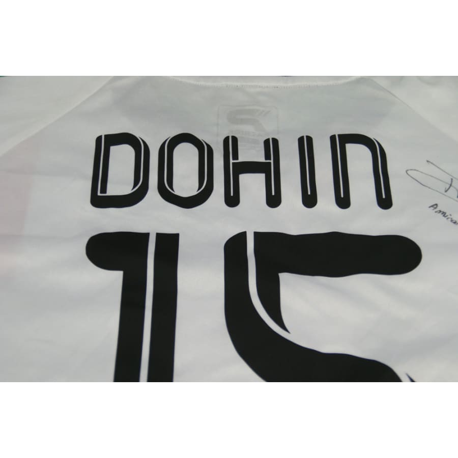 Maillot Boulogne sur Mer extérieur #15 DOHIN dédicacé années 2010 - Patrick - Autres championnats
