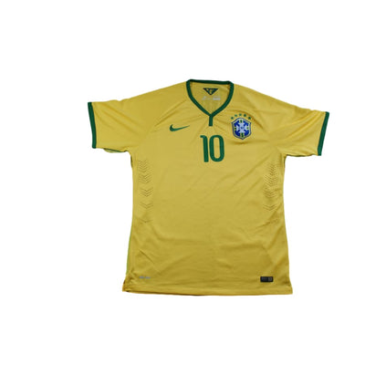 Maillot Brésil domicile N°10 NEYMAR JR 2014-2015 - Nike - Brésil