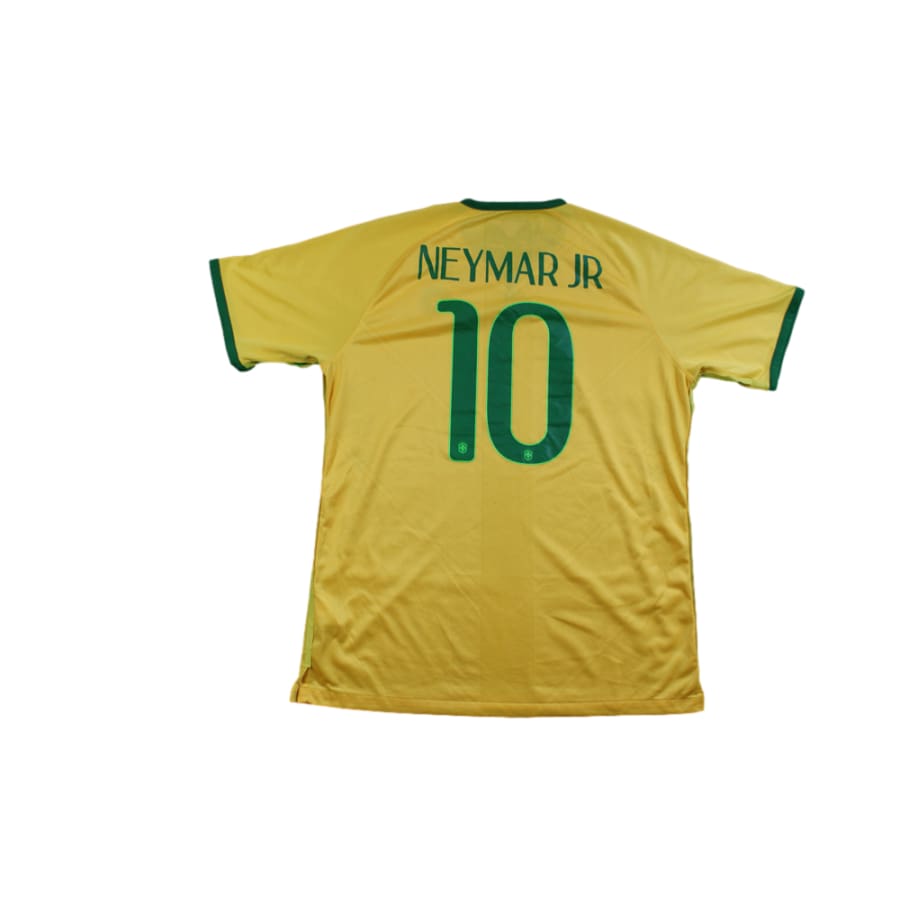 Maillot Brésil domicile N°10 NEYMAR JR 2014-2015 - Nike - Brésil