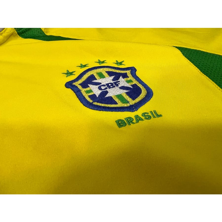 Maillot Brésil vintage #10 Rivaldo 2002 - Nike - Brésil
