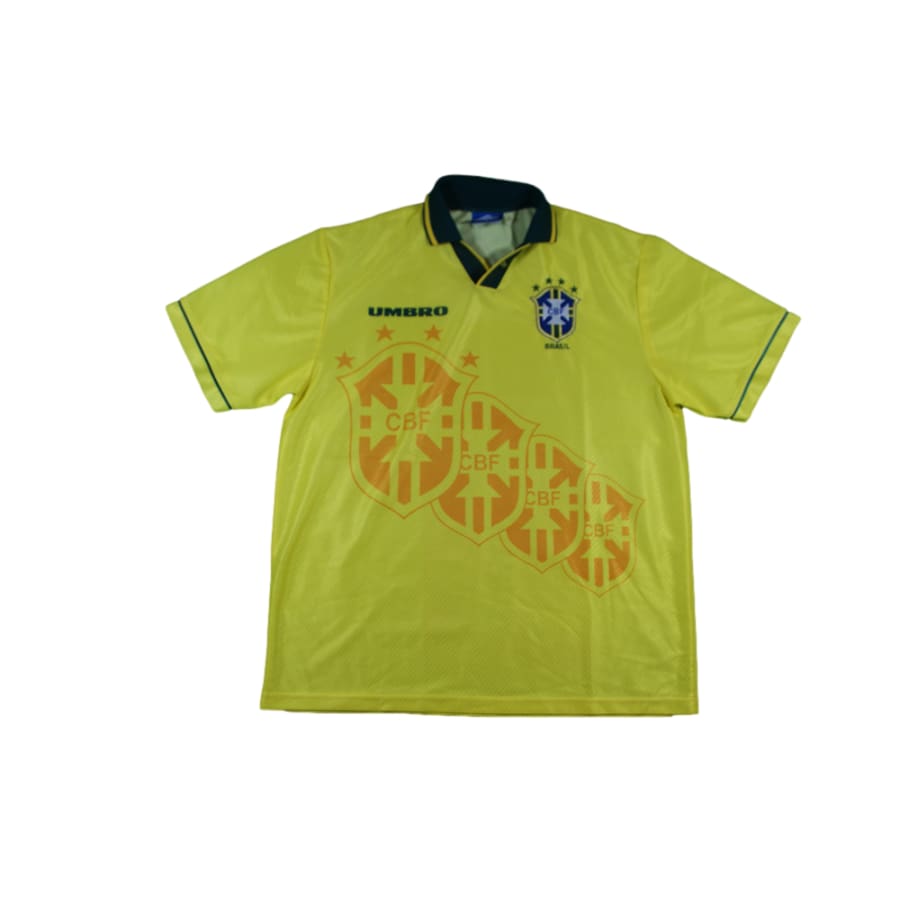 Maillot Brésil vintage domicile 1994-1995 - Umbro - Brésil