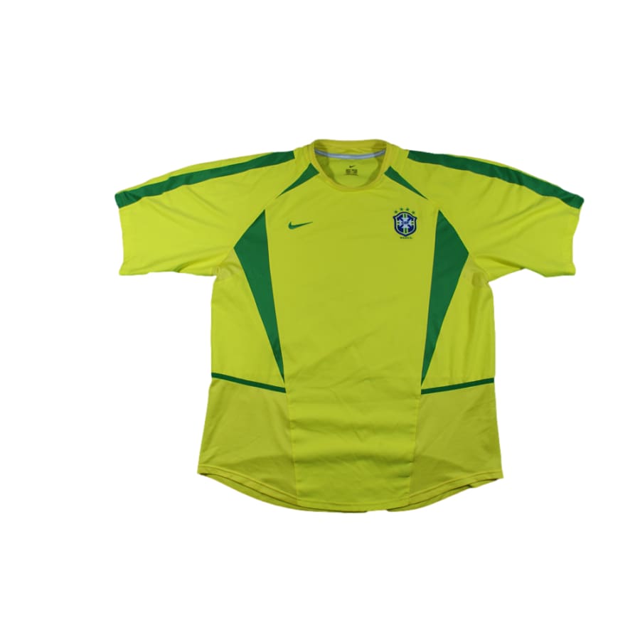 Maillot Brésil vintage domicile 2001-2002 - Nike - Brésil