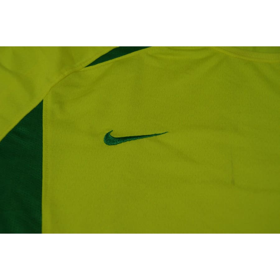 Maillot Brésil vintage domicile 2002-2003 - Nike - Brésil