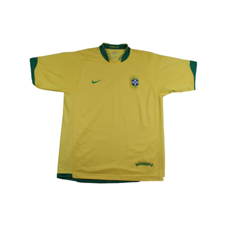 Maillot Brésil vintage domicile 2006-2007 - Nike - Brésil
