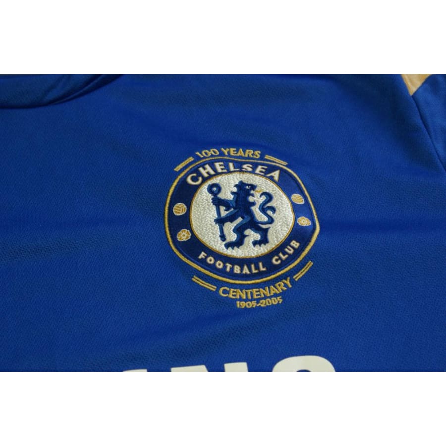 Maillot Chelsea Domicile Centenaire 2005/2006 - Umbro - Taille S - N°15 Drogba