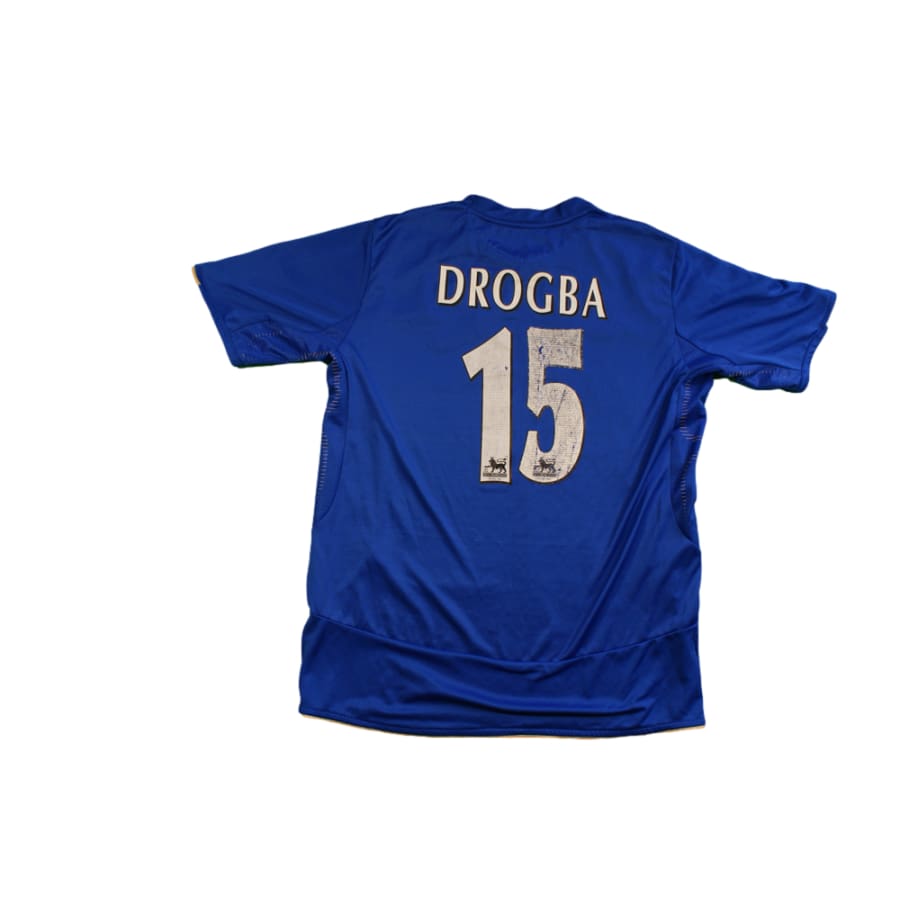 Maillot Chelsea vintage domicile N°15 DROGBA 2005-2006 - Umbro - Chelsea FC