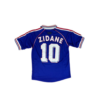 Maillot collector Equipe de France #10 Zidane saison 1998-1999 - Adidas - Equipe de France