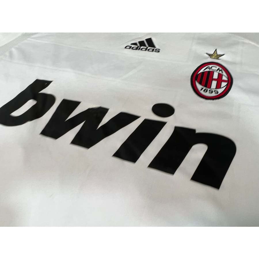 Maillot collector extérieur AC Milan #80 Ronaldinho saison 2008-2009 - Adidas - Milan AC