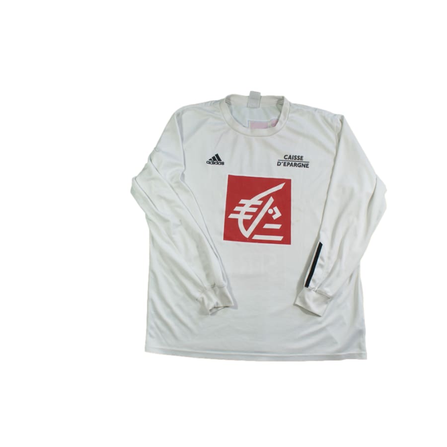 Maillot Coupe de France rétro Caisse d'Epargne N°4 années 2000