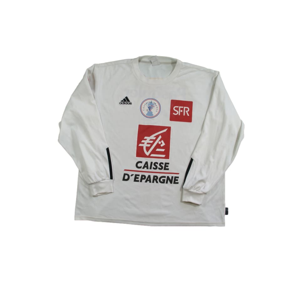 Maillot Coupe de France Caisse d’Epargne rétro N°2 années 2000 - Adidas - Coupe de France
